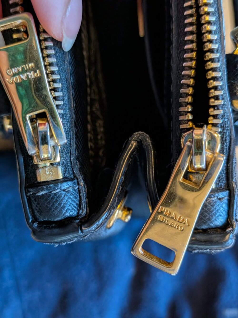 prada mini saffiano bag - Picture 6 of 7